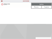Tablet Screenshot of frenchrunapartments.com